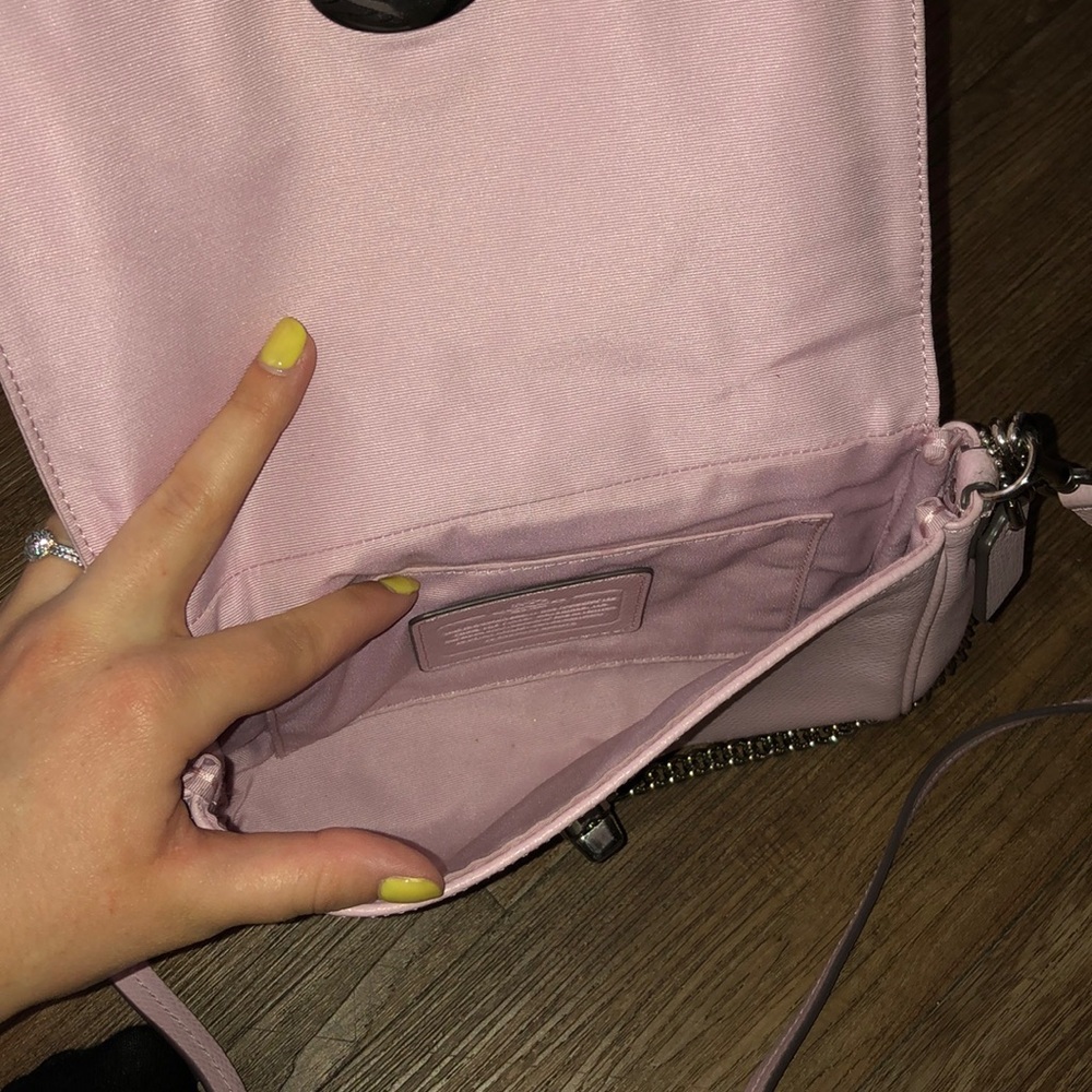 Pink Coach Mini Purse - Picture 3 of 3